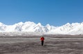 Himalayan mountain landscape in Western Tibet