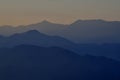 Himalayan Mountain Range Seen from Dalhousie India