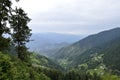 Himalayan Mountain Range Seen from Dalhousie India