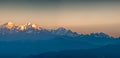 Himalayan Mountains View from Mt. Shivapuri