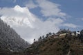 Himalayan National Park Manaslu Nepal Royalty Free Stock Photo