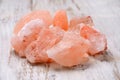 Himalayan pink crystal salt