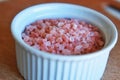 Himalayan pink sea salt Royalty Free Stock Photo