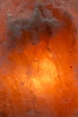 Himalayan salt with inner glow