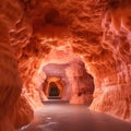 Himalayan Salt Room, Pink Salt Crystal Cave, Healthy Salt Relaxation with Healing Effect, Alternative Medicine Royalty Free Stock Photo