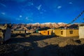 An Himalayan sokar village in ladakh