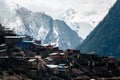 Himalayas landscape, Annapurna circuit trek Royalty Free Stock Photo