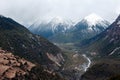 Himalayas landscape, Annapurna circuit trek Royalty Free Stock Photo