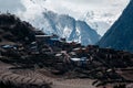 Himalayas landscape, Annapurna circuit trek Royalty Free Stock Photo