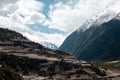 Himalayas landscape, Annapurna circuit trek Royalty Free Stock Photo