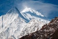 Himalayas landscape, Annapurna circuit trek Royalty Free Stock Photo