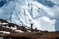 Himalayas landscape, Annapurna circuit trek Royalty Free Stock Photo