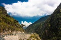 Himalayas landscape with mountains. Jammu and Kashmir State, North India Royalty Free Stock Photo