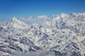 Himalayas Mountain Range from an Aircraft
