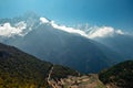 Himalayas mountain range Royalty Free Stock Photo