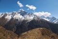 Himalayas, Nepal. beautiful sunny weather and spectacular views