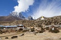 Himalayas, Nepal.Dingboche, a little village on the way to Everest Base Camp