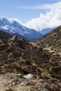 Himalayas,Nepal. Stunning views,Sagarmatha national park, Nepalese himalayas