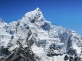 Himalayas Nuptse Peak Royalty Free Stock Photo