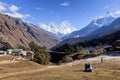 Himalayas, View on Mnt. Everest, Lothse and Ama Dablan