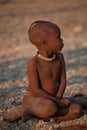 Himba child Royalty Free Stock Photo
