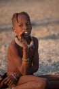 Himba child Royalty Free Stock Photo