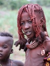 Himba children Royalty Free Stock Photo