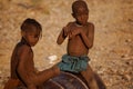 Himba children Royalty Free Stock Photo
