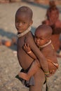 Himba children Royalty Free Stock Photo