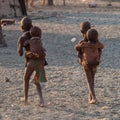 Himba children Royalty Free Stock Photo
