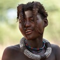 Himba girl portrait, Namibia