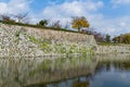 Himeiji Castle and canal Royalty Free Stock Photo