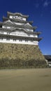 Himeji Castle in autumn season in Hyogo Prefecture, Japan Royalty Free Stock Photo