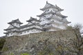 Himeji Castle in the city of Himeji, Hyogo Prefecture, Japan Royalty Free Stock Photo