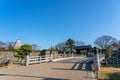 Himeji Castle in clear blue sky sunny day, Hyogo Prefecture, Japan Royalty Free Stock Photo