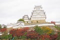 Himeji Castle is a hilltop Japanese castle complex Royalty Free Stock Photo