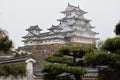 Himeji Castle in Himeji, Hyogo Prefecture, Japan Royalty Free Stock Photo
