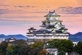 Himeji Castle in Japan Royalty Free Stock Photo