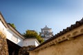 Himeji castle, Japan. Blue sky