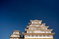 Himeji castle, Japan. Blue sky