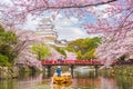 Himeji Castle, Japan in Spring Royalty Free Stock Photo