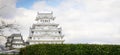 Himeji Castle Sky in Winter Royalty Free Stock Photo