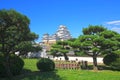 The castle of Himeji in Japan.