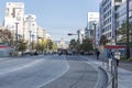 Himeji Cityscape with Himeji Castle at behind