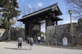 Castle gate of Himeji castle in Hyogo, Japan Royalty Free Stock Photo