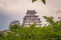 Himeji - June 02, 2019: Iconic Himeji Castle in the region of Kansai, Japan