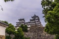 Himeji - June 02, 2019: Iconic Himeji Castle in the region of Kansai, Japan