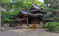 Iwakura Inari Shrine with Equipment in a typical, green landscape close to Himeji Castle. Himeji, Hyogo, Japan, Asia Royalty Free Stock Photo