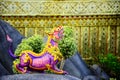 Himmapan Creatures : Kala Sriha, Statues and decorations at the Royal Cremation Ceremony , Bangkok, Thailand