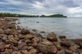 Hin Ngam Beach Sichon Thailand Top view